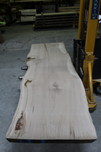 Wide Oak Table Top Image