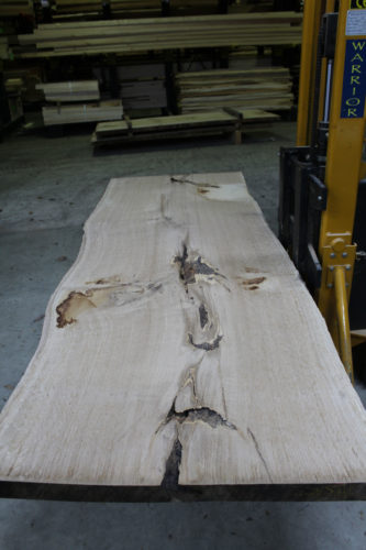 Wide Oak Table Top Image