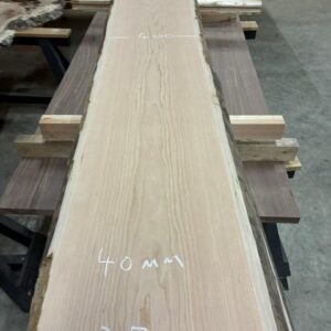 Ex 41x400x2800mm Long American Cherry Slab *Sanded*